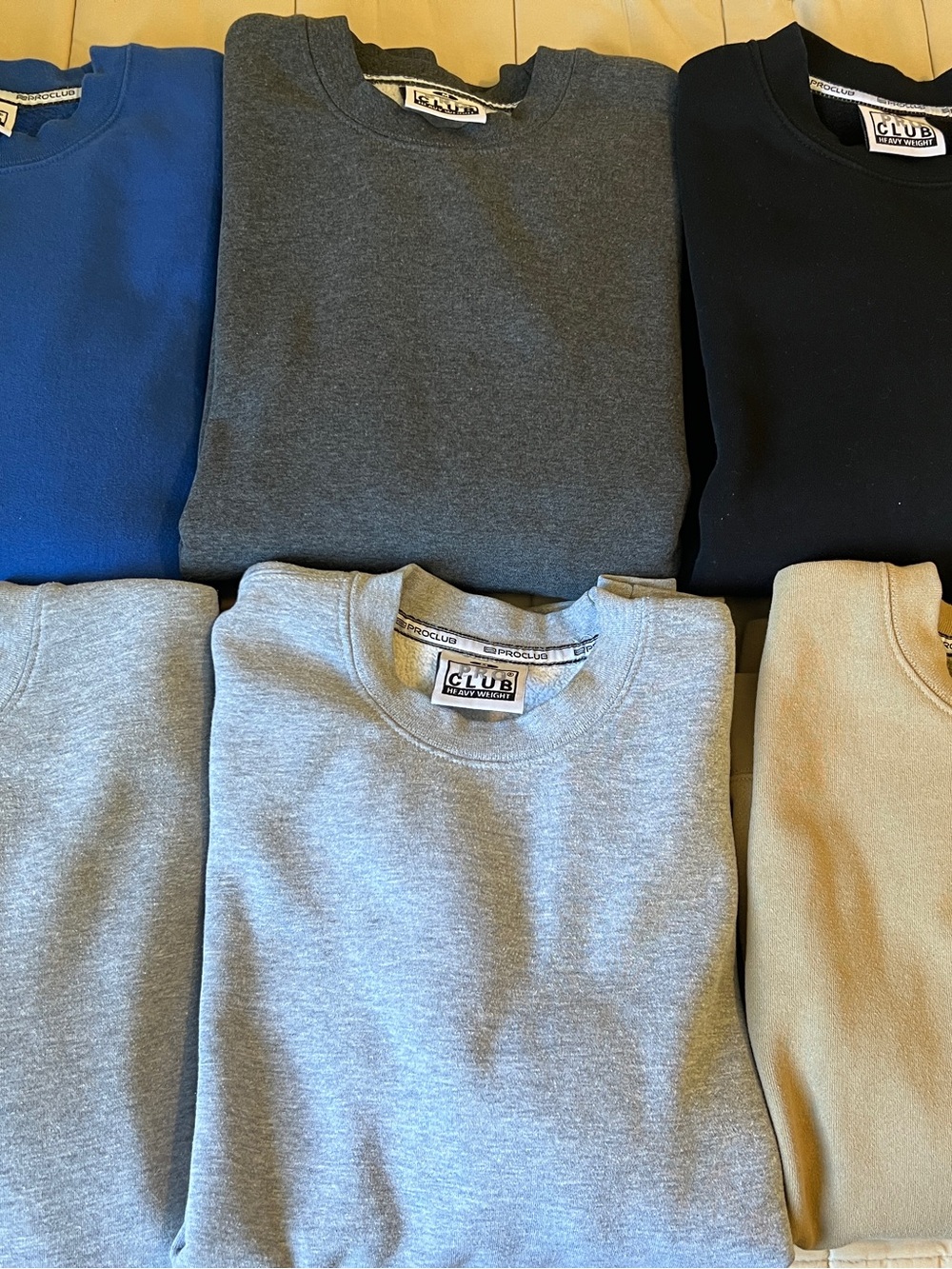 6x Pro Club Heavyweight Sweatshirt Size Medium Mens